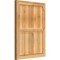 Ekena Millwork Framed Board-n-Batten Shutters, Rough Sawn Western Red Cedar, 21 1/2W x 29H, PR RBF06S21X029RWR - alternate 3